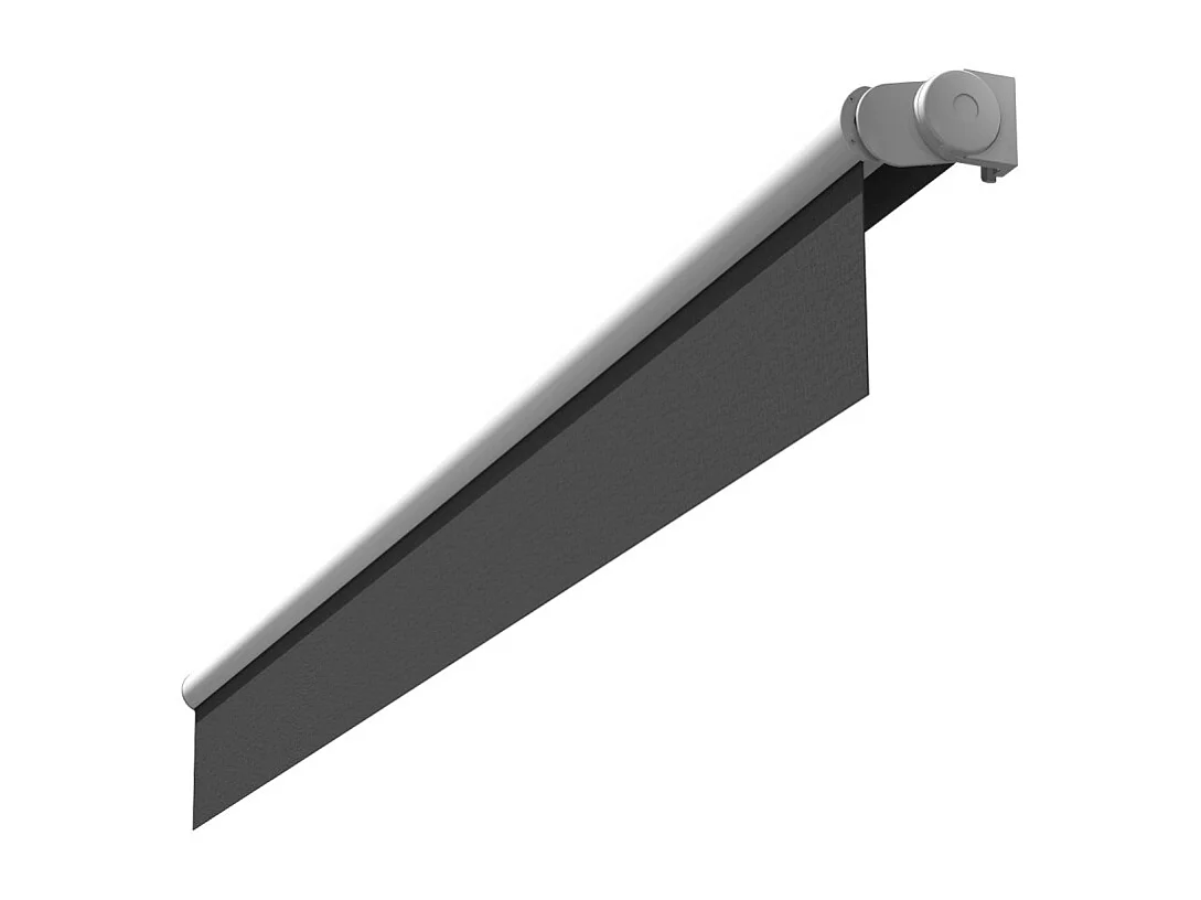 Tenda bracci estensibili AMARITE 3,00x2,00 m Motorizzato a Interruttore - Bianco - Grigio