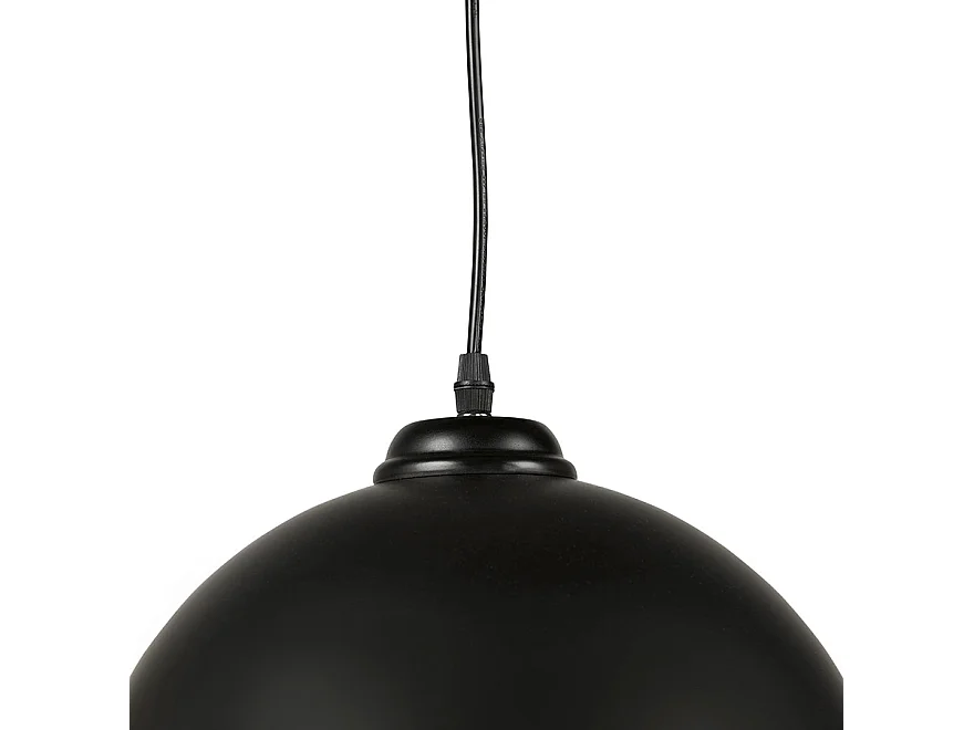 Lampada a sospensione a sfera -DOUGLAS - Nero - 30x30x20 cm