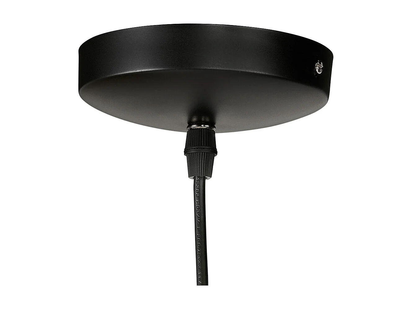 Lampada a sospensione a sfera -DOUGLAS - Nero - 30x30x20 cm