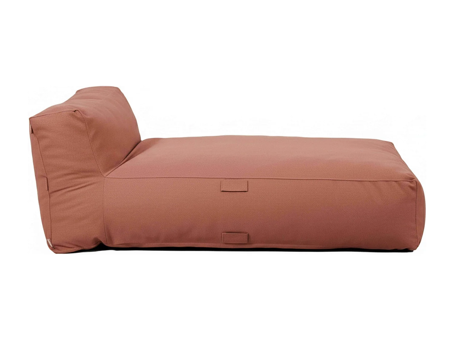 Chaise longue voor modulaire terracotta tuinmeubelen