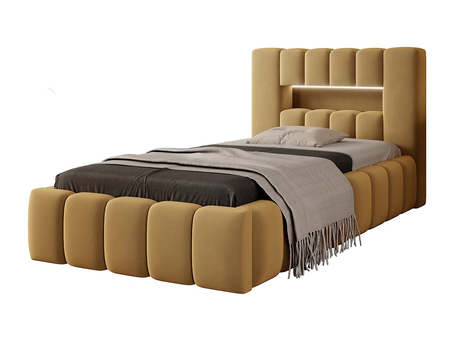 Hero XS/90x200/Tessuto-Jiallo