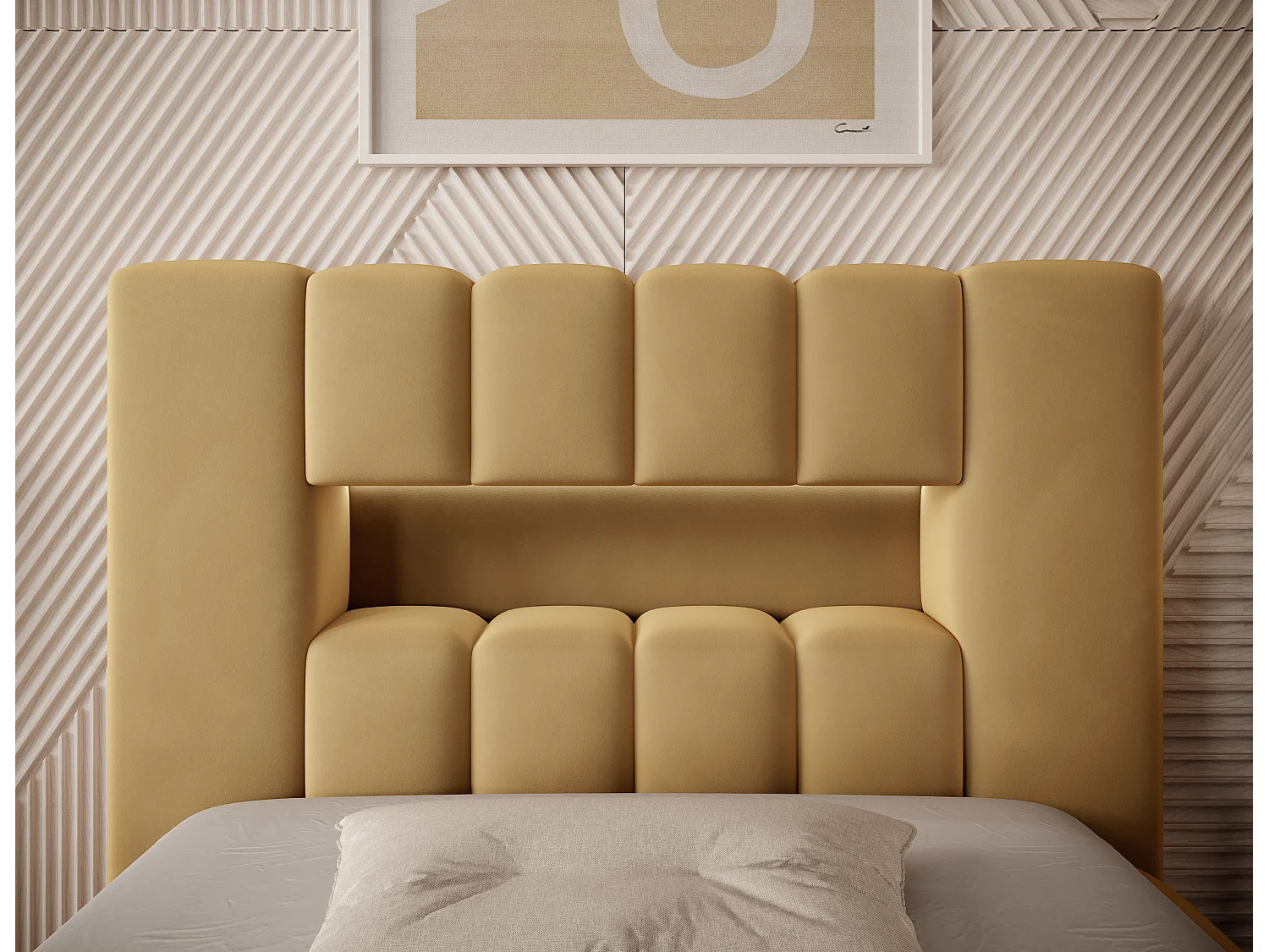 Hero XS/90x200/Tessuto-Jiallo