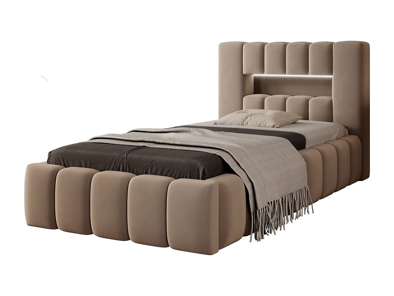 Hero XS/90x200/Stoff-Beige