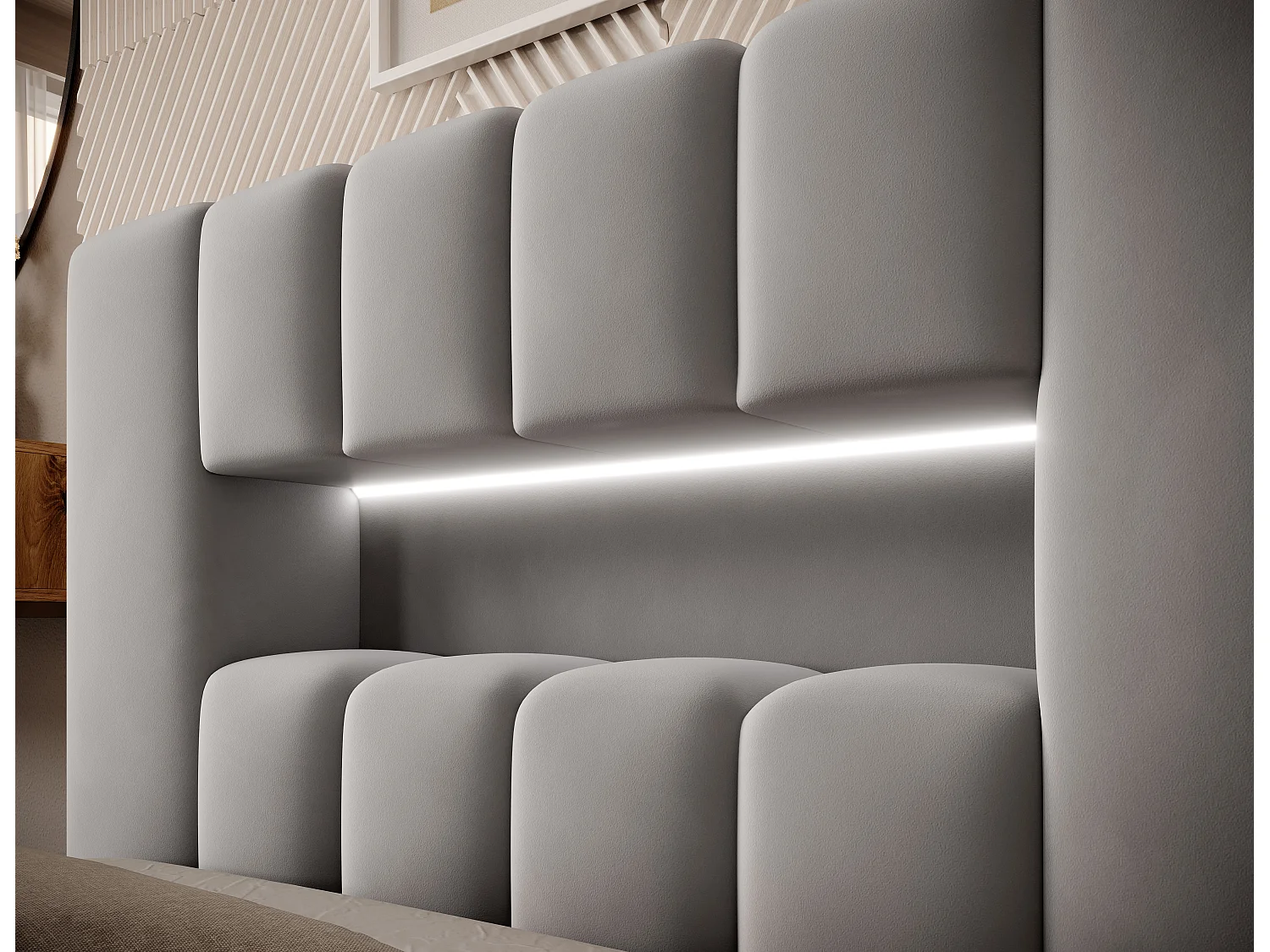 Hero XS/90x200/Stoff-Grau