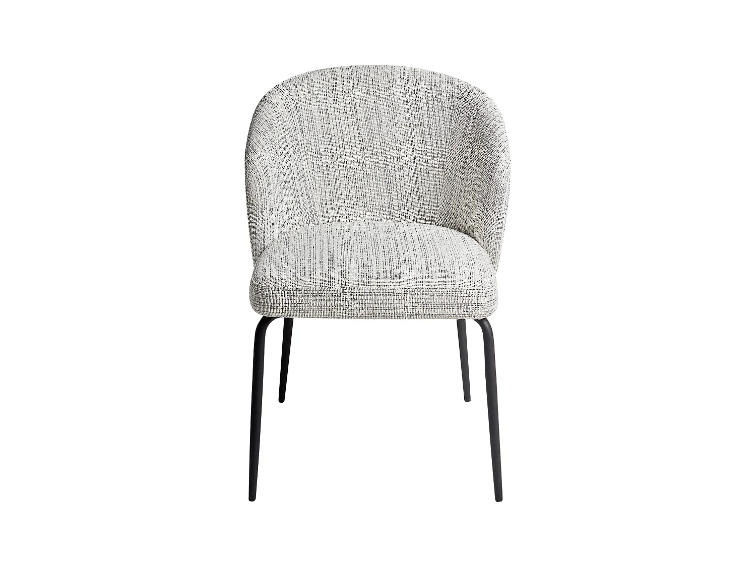 Zestaw 2 krzeseł do jadalni ZANA Biały