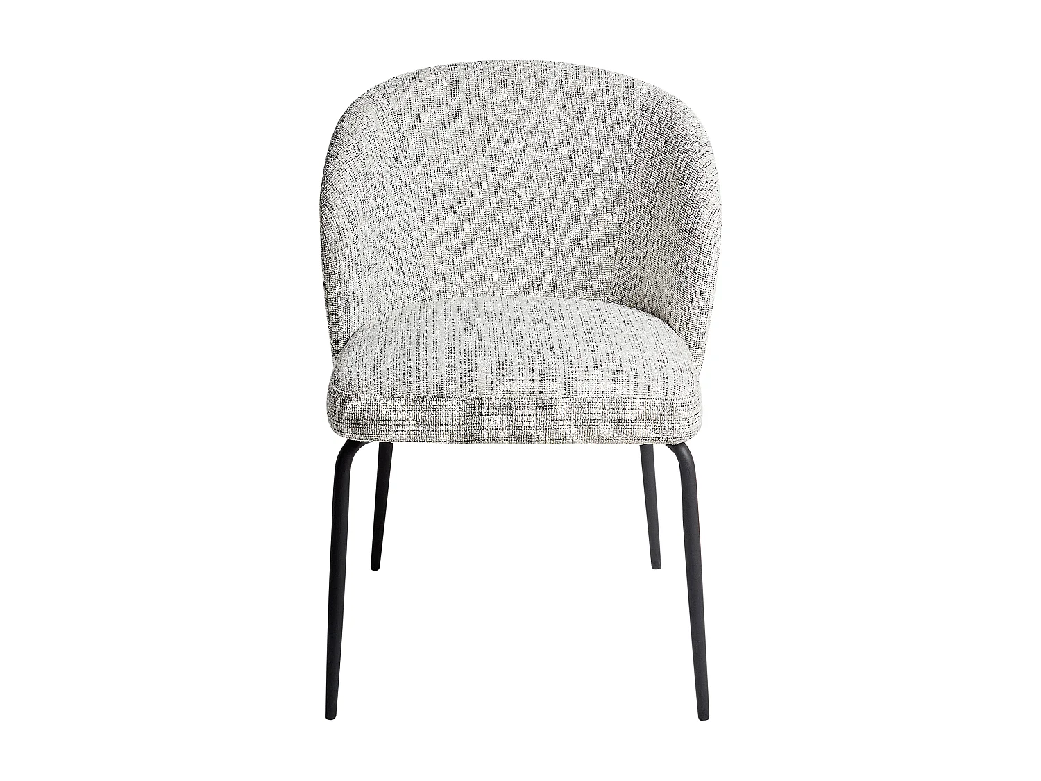 Lot de 2 chaises de salle à manger ZANA Blanc