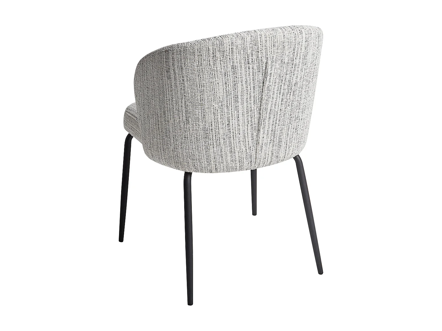 Lot de 2 chaises de salle à manger ZANA Blanc