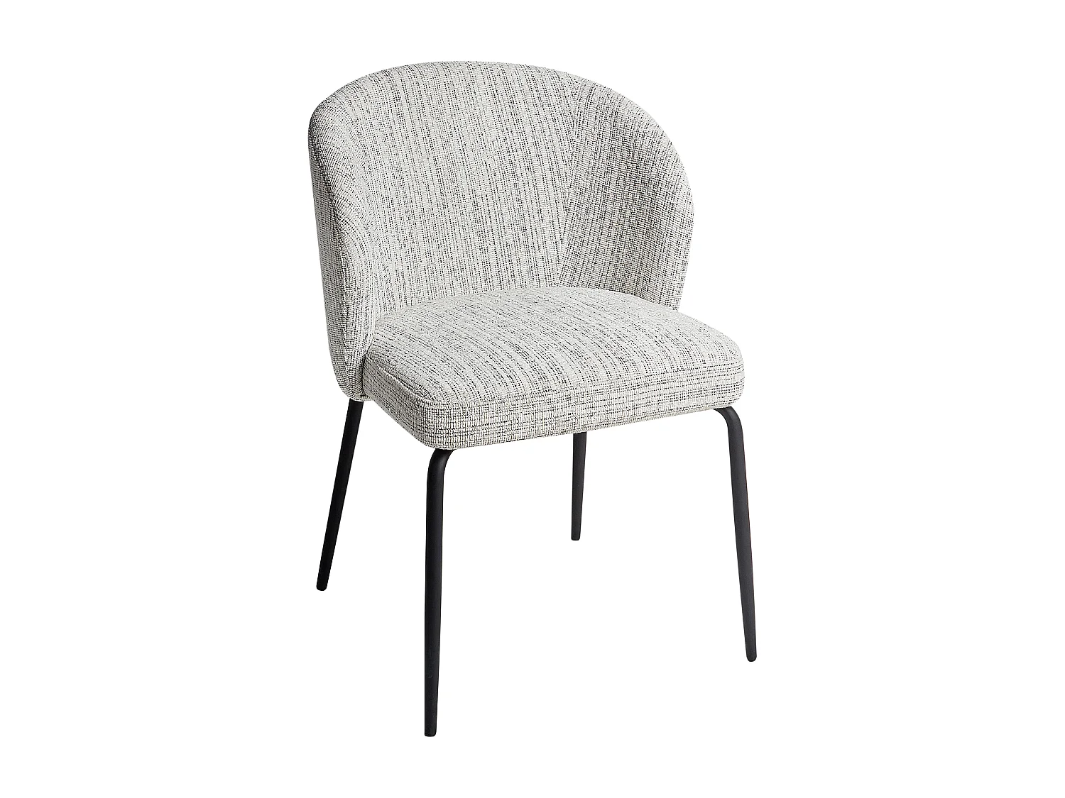 Conjunto de 2 sillas de comedor ZANA Blanco