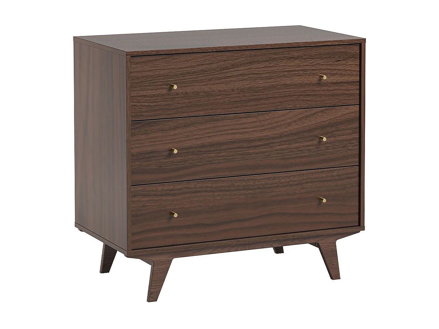 Cómoda de 3 cajones Mid - L90 cm