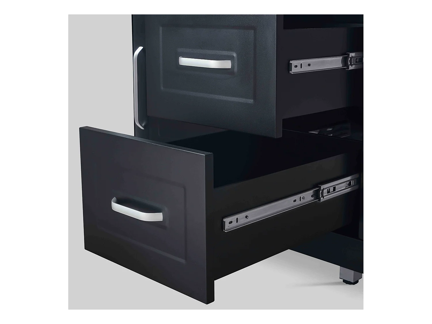 Cuisine d'extérieur 3 élements avec barbecue noir