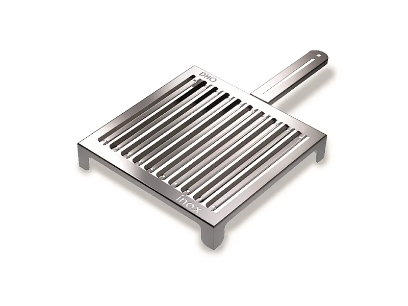 Griglia per barbecue in acciaio inox, speciale per carne, ABRASAME