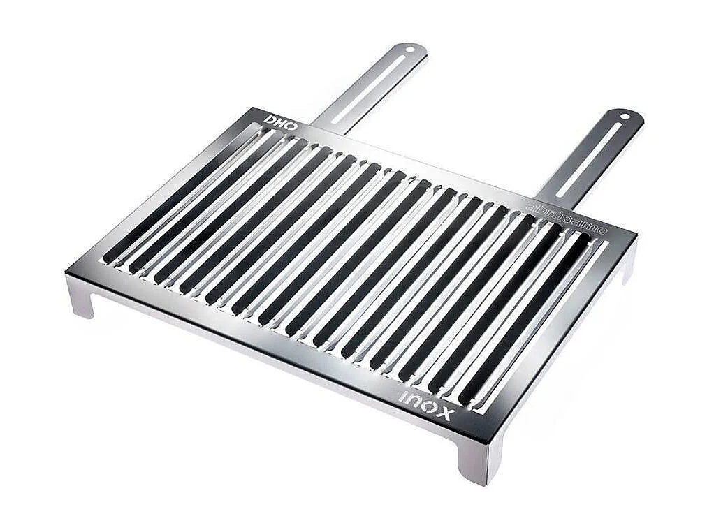 Grille barbecue inox viande, grande, ABRÁSAME