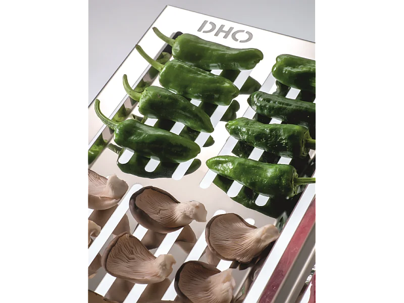 Griglia per barbecue in acciaio inox per la cottura di carne/pesce/verdure, ABRÁSAME