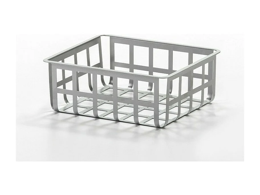 DON HIERRO - Cesta metálica ordenación mediana, multifuncional y decorativa, ZESTA-