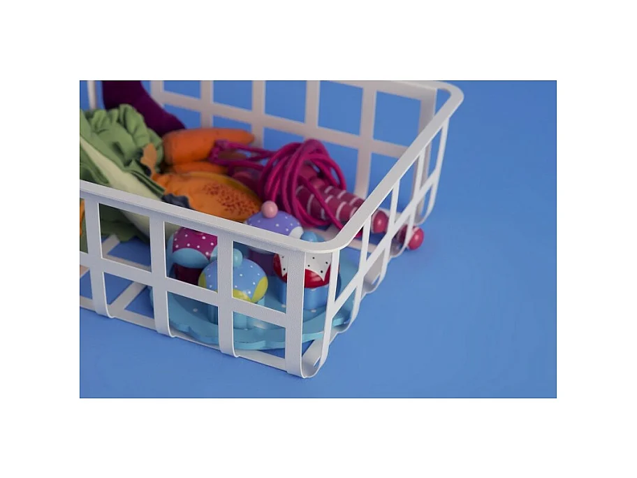 ZESTA, set de 2 paniers multi-usages de taille moyenne