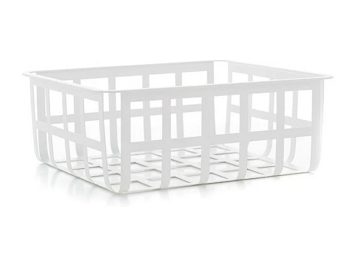 Aufbewahrungs- und Dekorationskorb aus Metall, mittlere Größe, ZESTA