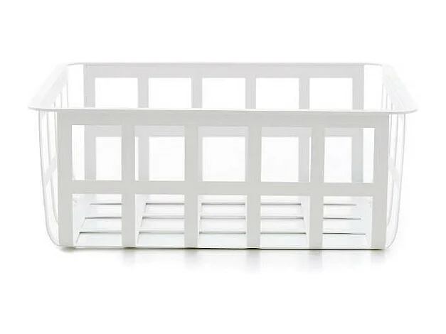 Panier de rangement et décoratif en métal, taille moyenne, ZESTA