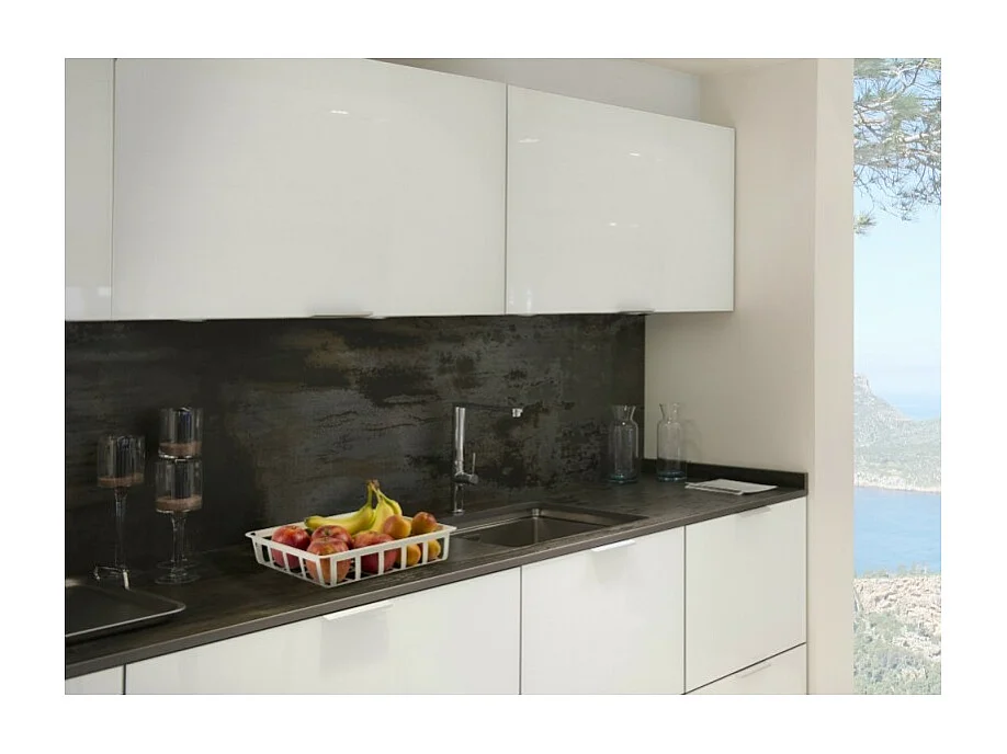 Kleiner Aufbewahrungskorb, Dekorative Aufbewahrungsbox, Metall, ZESTA