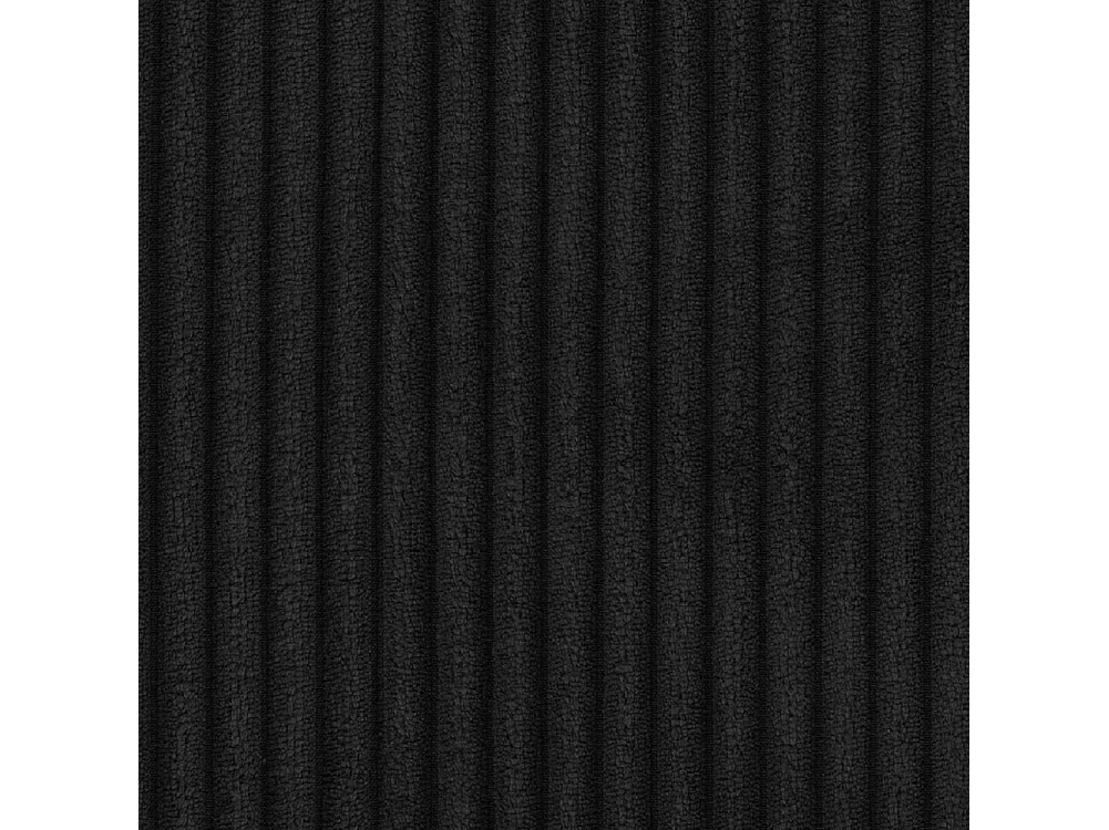 Levana - Big Sofa 5 Sitzer boxspringfederung lounge Sofa in Schwarz Cord-Stoff