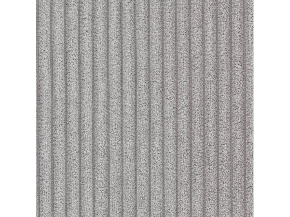 Chaise rembourrée en tissu côtelé avec fonction de rotation à 180° et mise à niveau FRANK