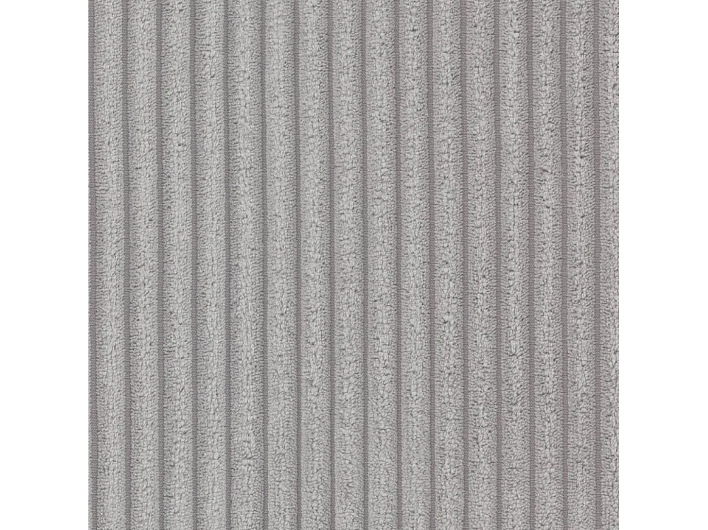 Chaise rembourrée en tissu côtelé avec fonction de rotation à 180° et mise à niveau FRANK