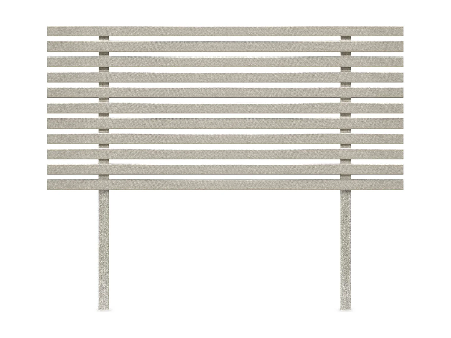 DHOME Tête de Lit Bois Recyclé Dm Style Japonais avec Pieds 95x115 cm Lits 95 - Pointes Beige