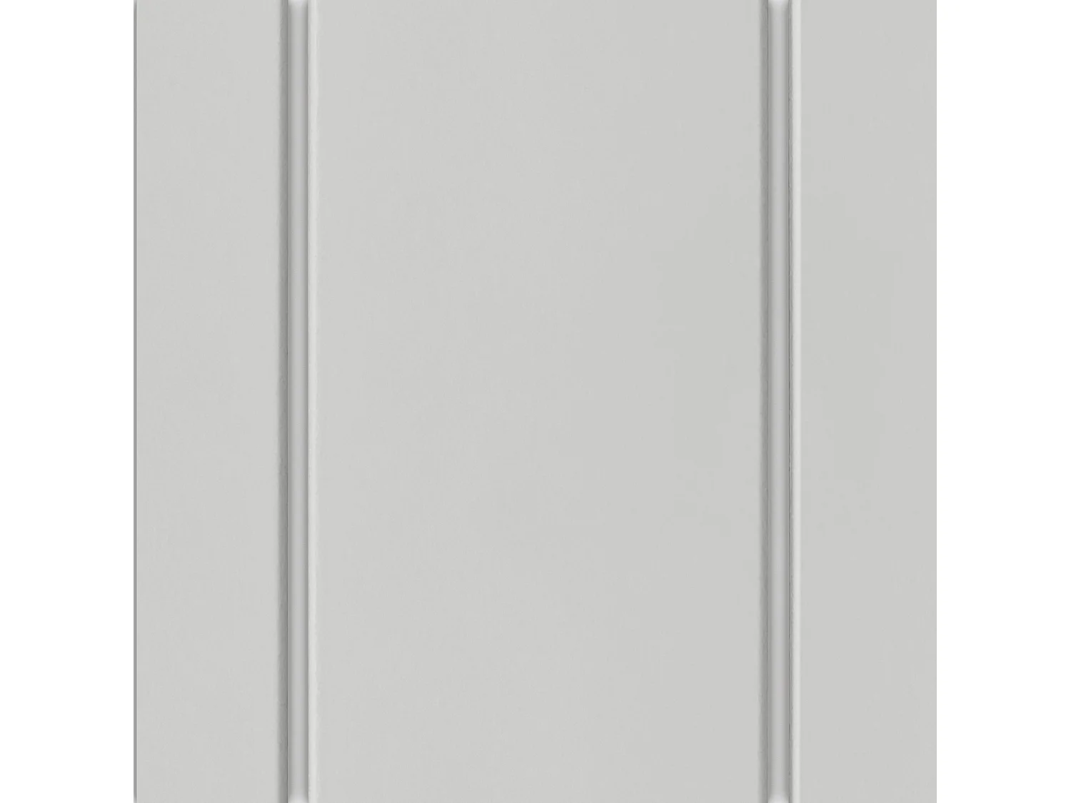 DHOME Cabeceira de Madeira Reciclada Dm Estilo Vertical com Pernas 90x115cm Camas 90 - Branco Sólido