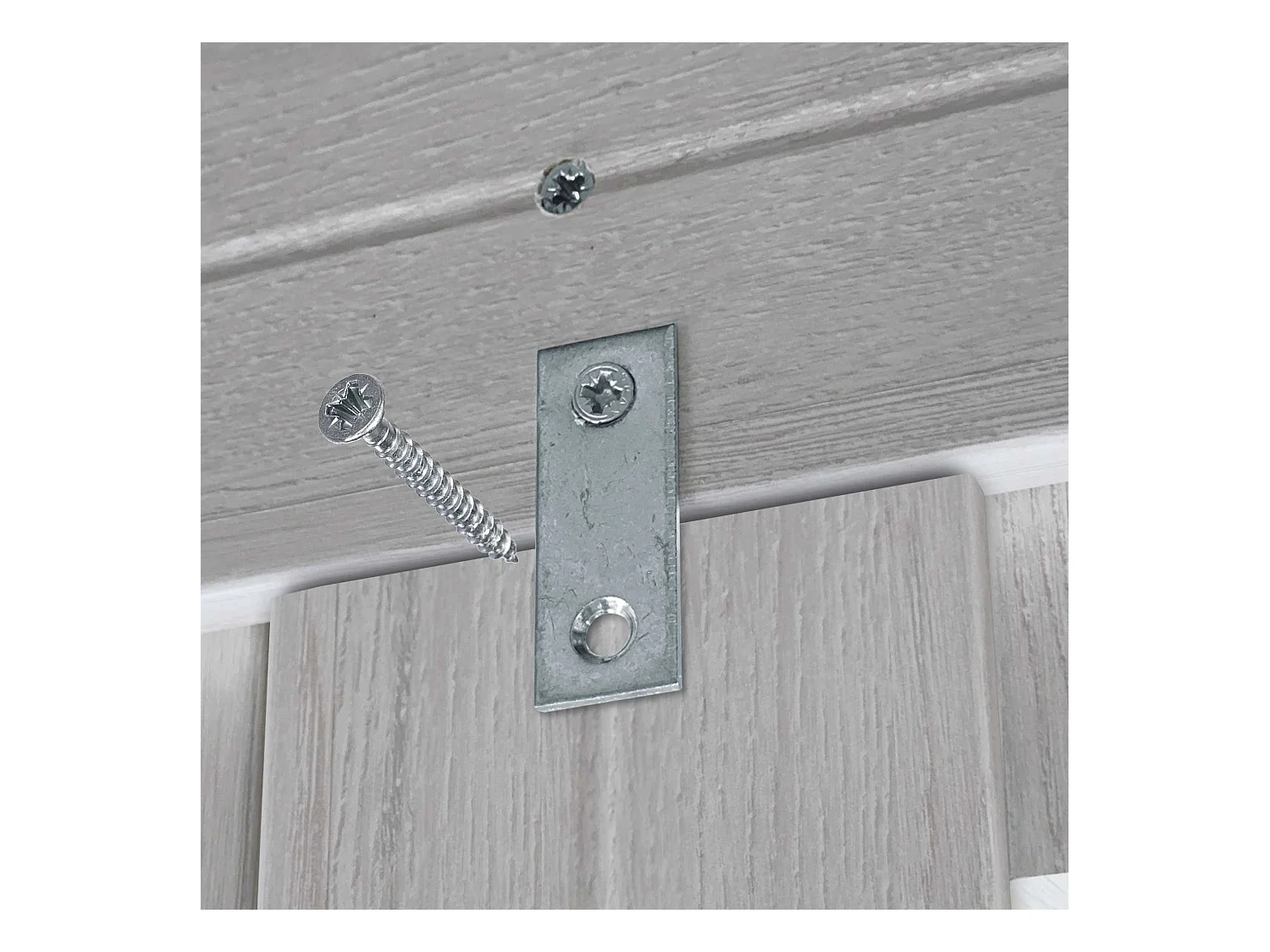 DHOME Testiera in Legno Riciclato Dm Stile Verticale con Gambe 150x115 cm Letti 150 - Artico