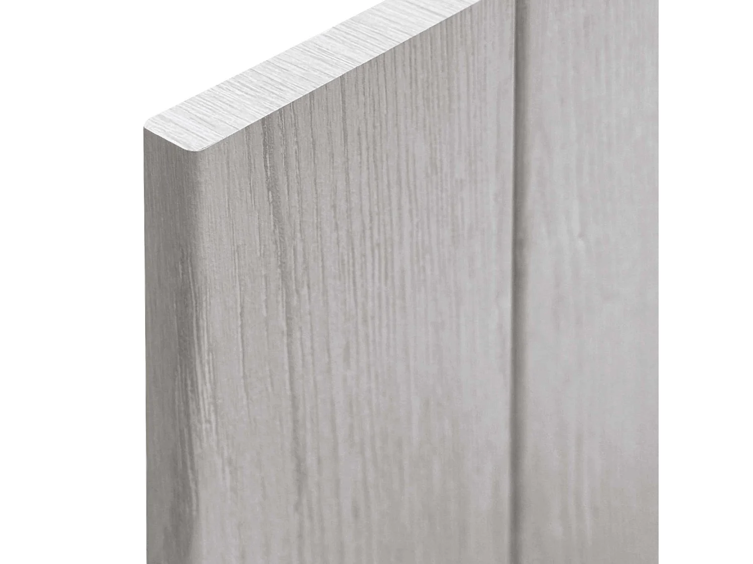 DHOME Kopfteil aus recyceltem Holz im vertikalen Dm-Stil mit Beinen 150 x 115 cm, Betten 150 – Arktis