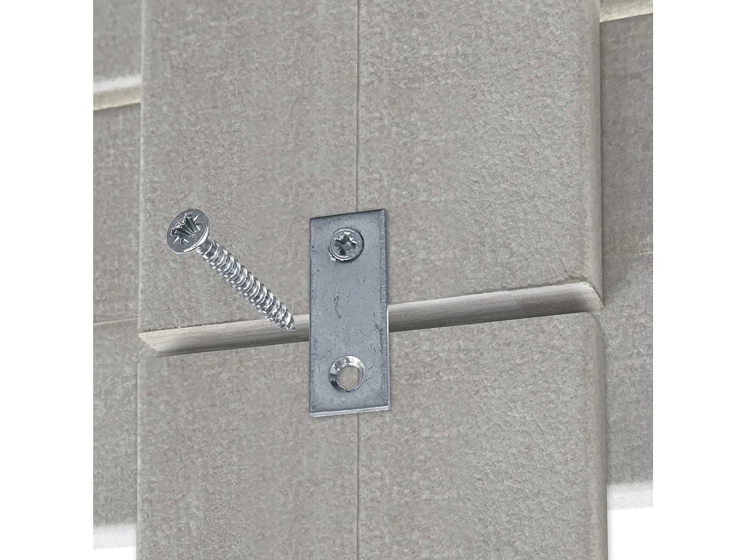 DHOME Tête de Lit Bois Recyclé Dm Style Palette Horizontale avec Pieds 95x115cm Lits 95 - Gris Tribal