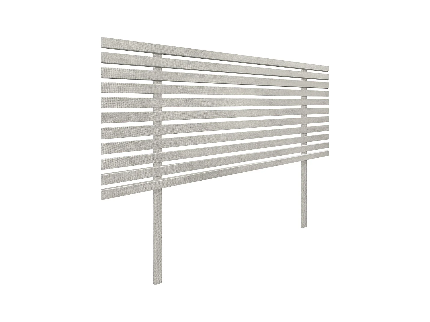 DHOME Cabecero De Madera Reciclada Dm Estilo Japones con Patas 90x115cm Camas 90 - Gris Tribal