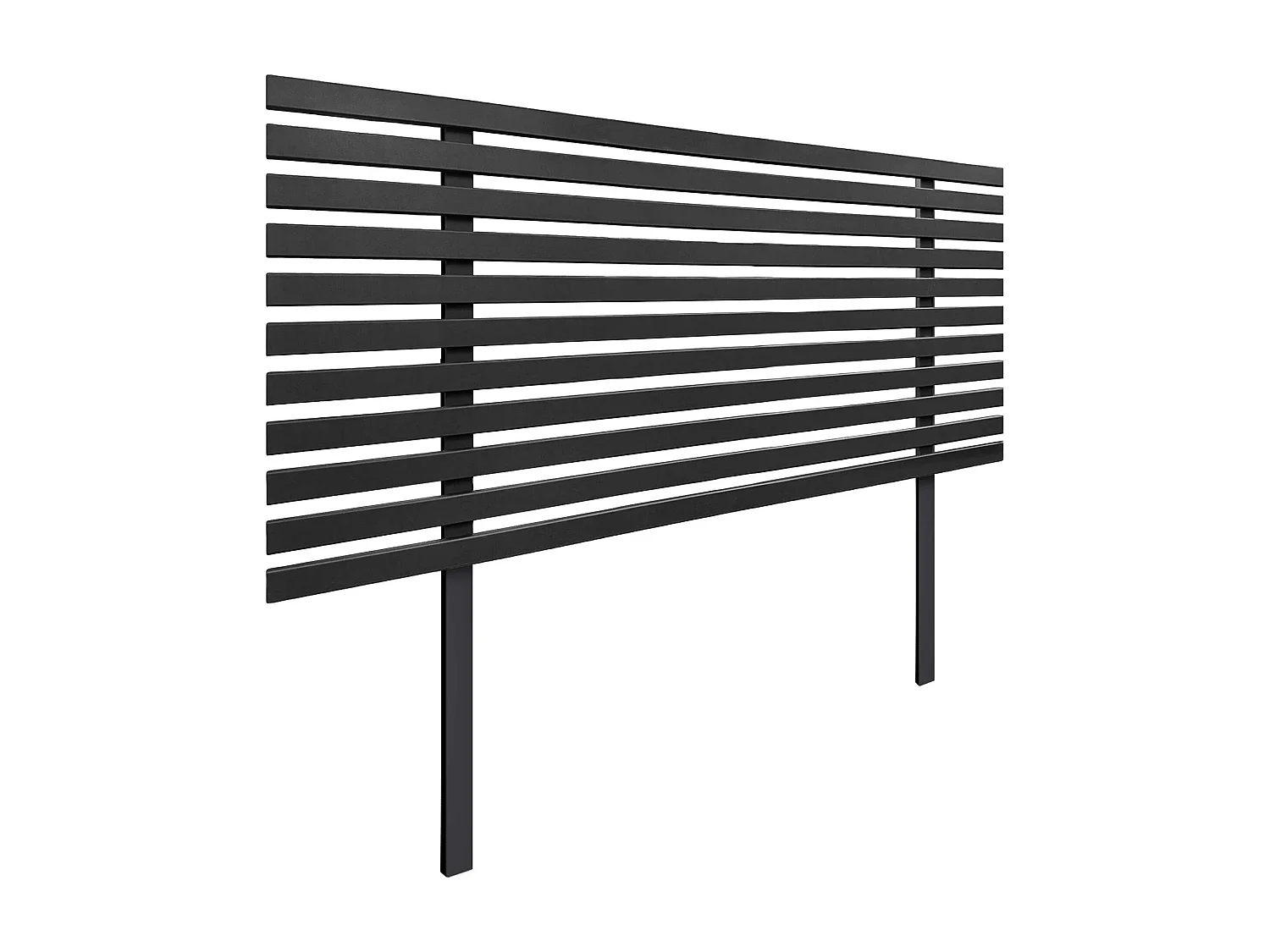 DHOME Tête de Lit Bois Recyclé Dm Style Japonais avec Pieds 95x115cm Lits 95 - Noir Massif