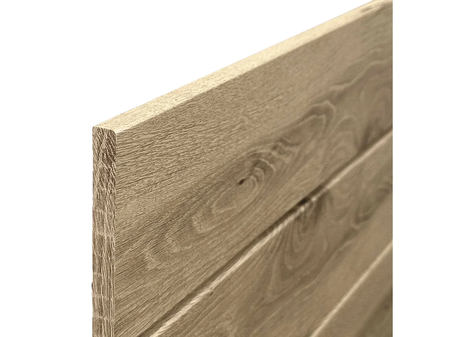 DHOME Tête de Lit Bois Recyclé Dm Style Palette Horizontale avec Pieds 90x115cm Lits 90 - Bois Cambrien