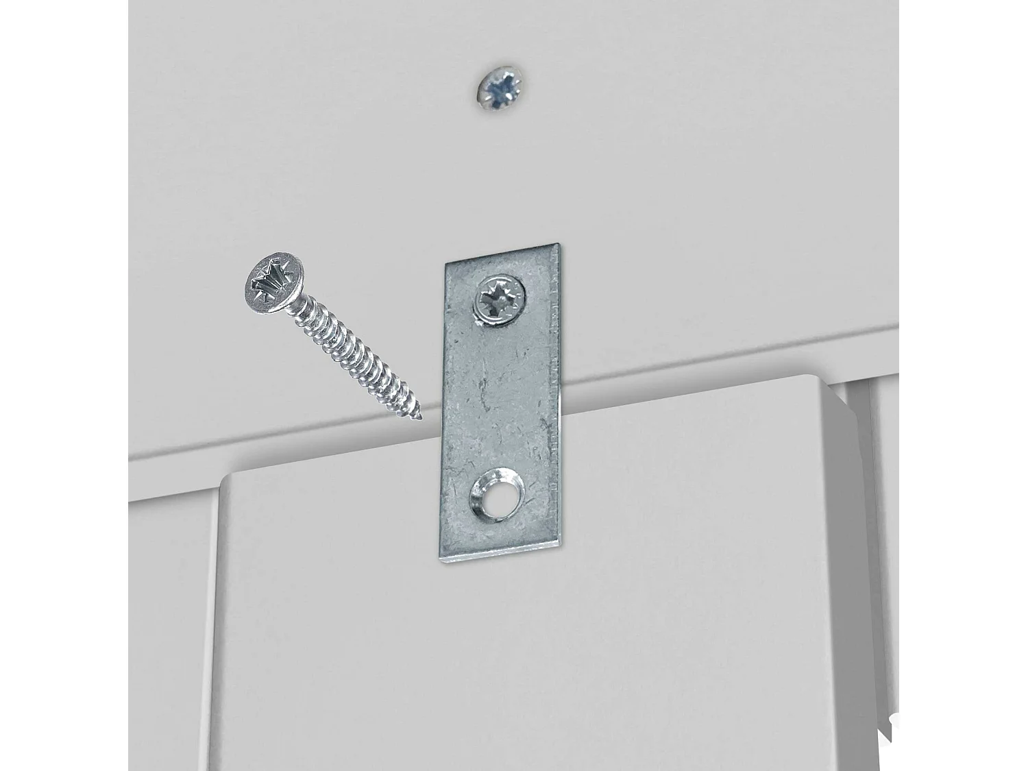 DHOME Testiera in Legno Riciclato Dm Stile Verticale con Gambe 150x115 cm Letti 150 - Bianco Massello