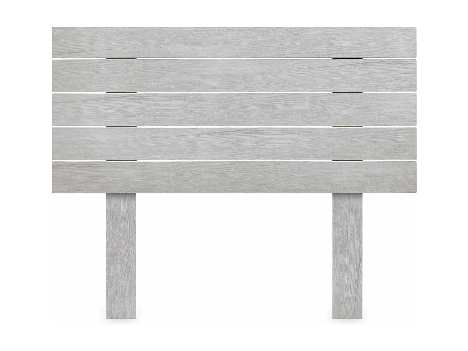 DHOME Tête de Lit Bois Recyclé Dm Style Palette Horizontale avec Pieds 80x115cm Lits 80 - Arctique