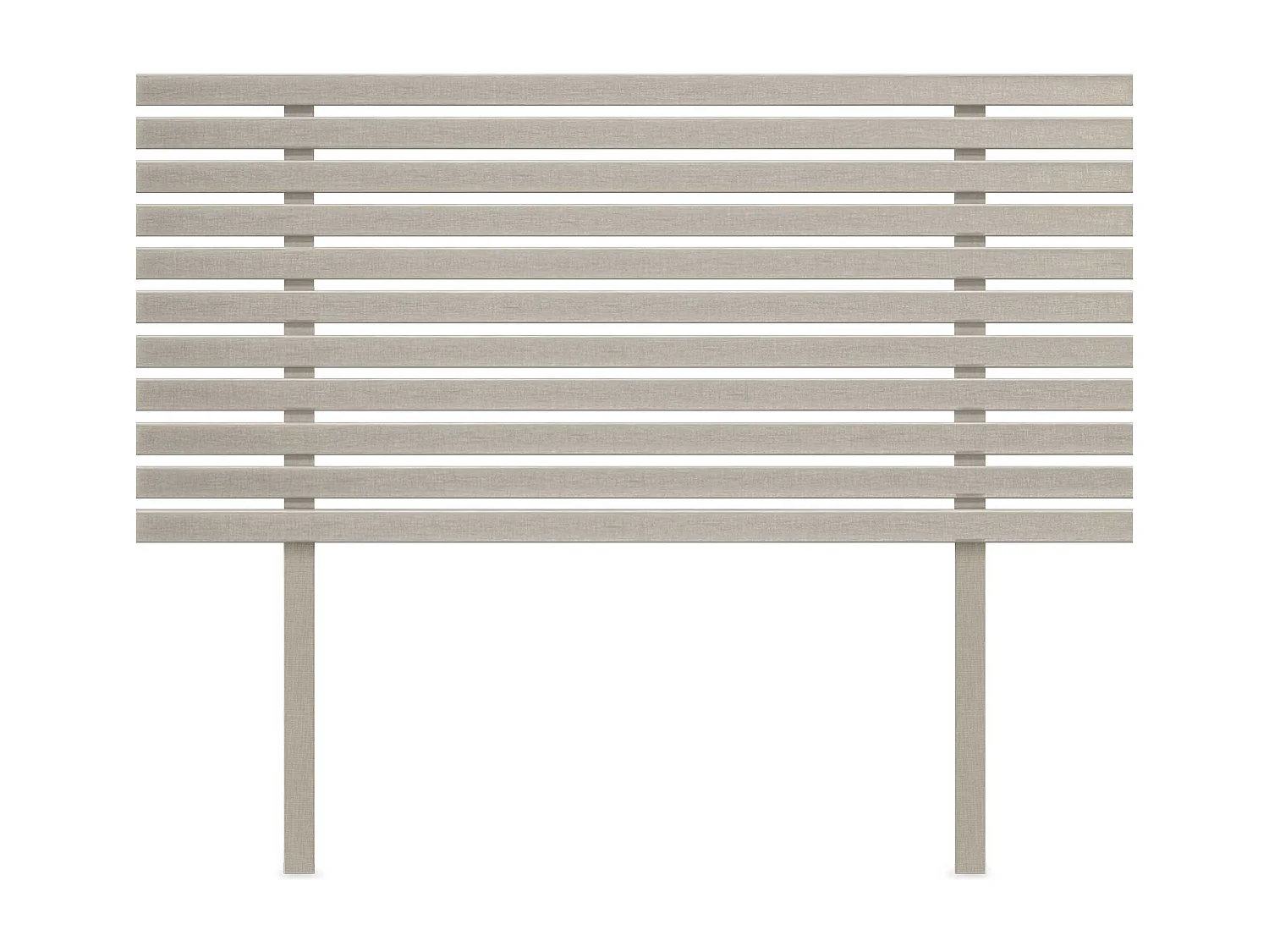 DHOME Tête de Lit Bois Recyclé Dm Style Japonais avec Pieds 105x115 cm Lits 105 - Finition Lin