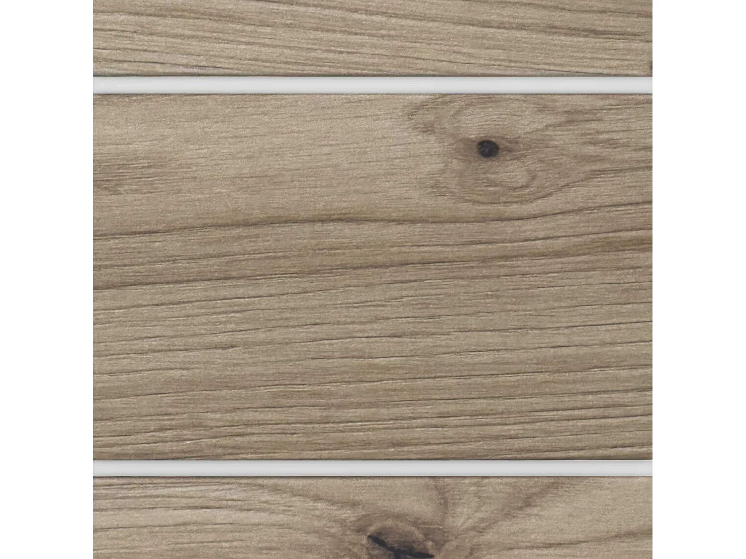 DHOME Kopfteil aus recyceltem Holz, Dm, horizontal, Palettenstil mit Beinen, 90 x 115 cm, Betten 90 – Eiche