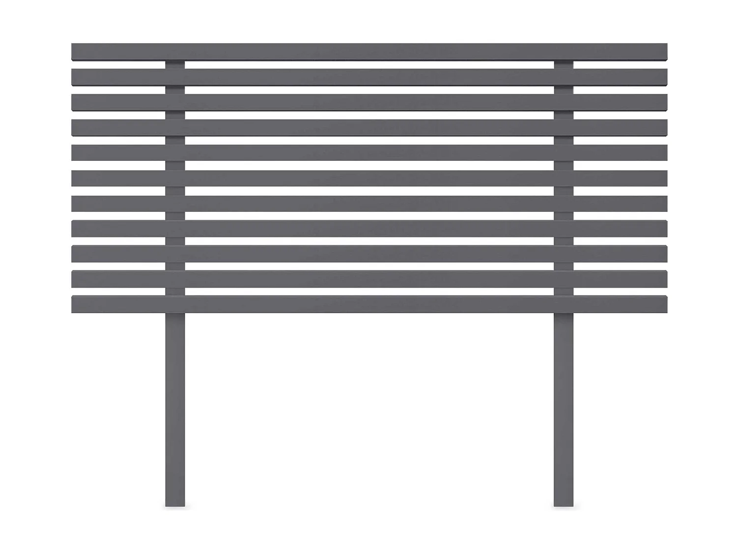 DHOME Tête de Lit Bois Recyclé Dm Style Japonais avec Pieds 80x115cm Lits 80 - Gris Massif