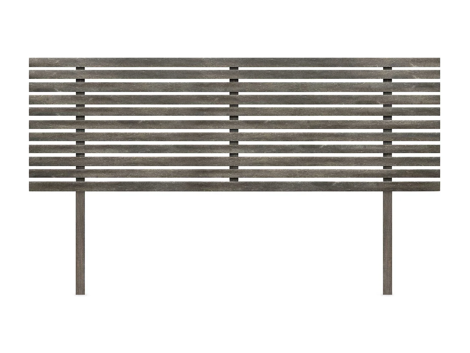 DHOME Tête de Lit Bois Recyclé Dm Style Japonais avec Pieds 145x115cm Lits 145 - Chêne Amazone