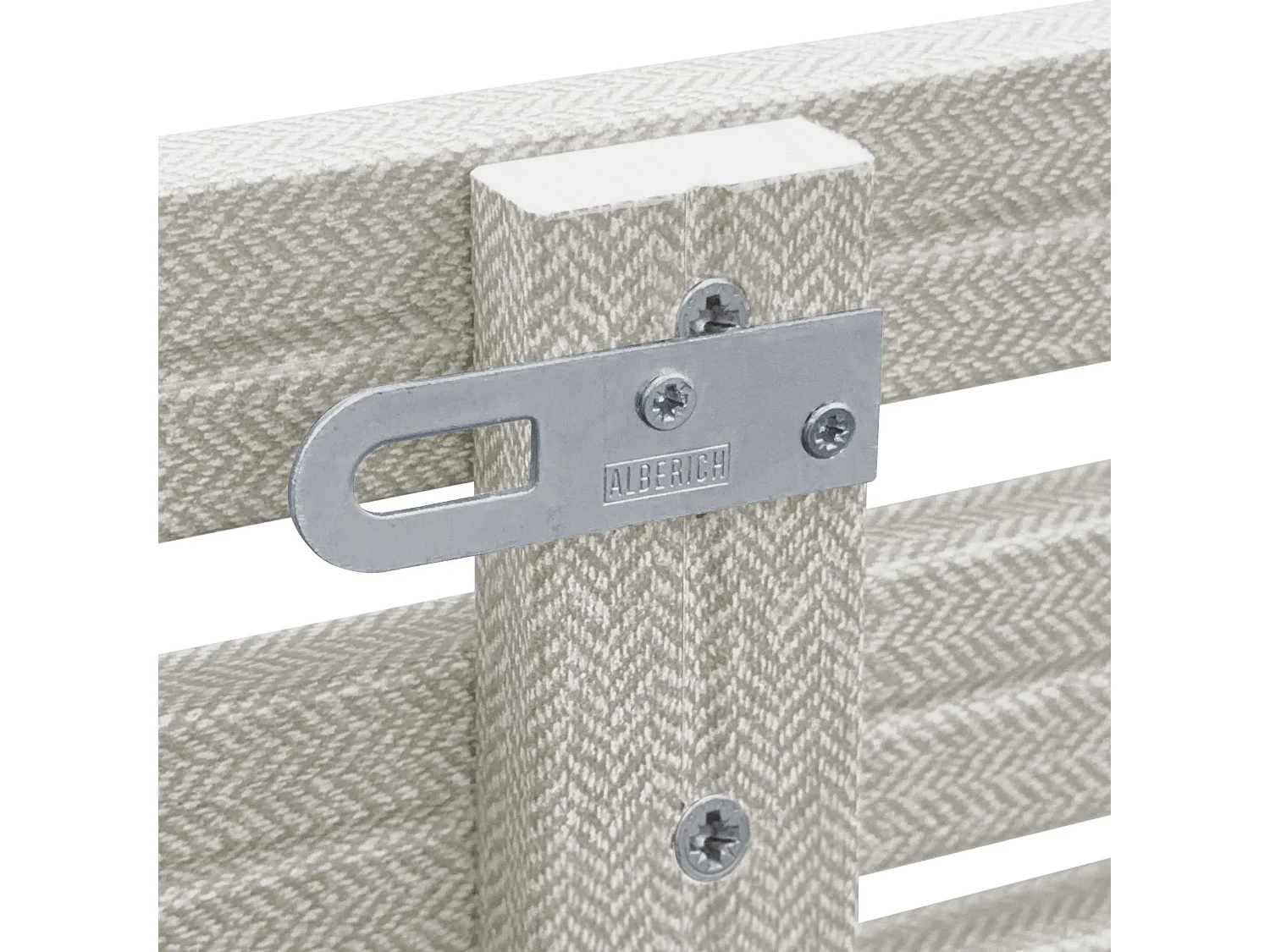 DHOME Tête de Lit Bois Recyclé Dm Style Japonais avec Pieds 90x115cm Lits 90 - Pointes Beige