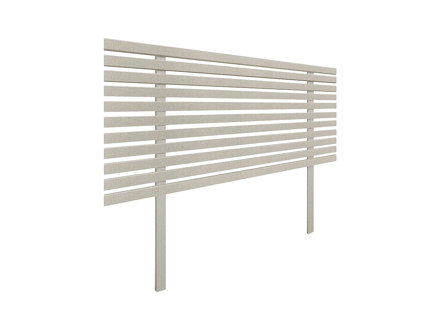 DHOME Tête de Lit Bois Recyclé Dm Style Japonais avec Pieds 80x115 cm Lits 80 - Pointes Beige