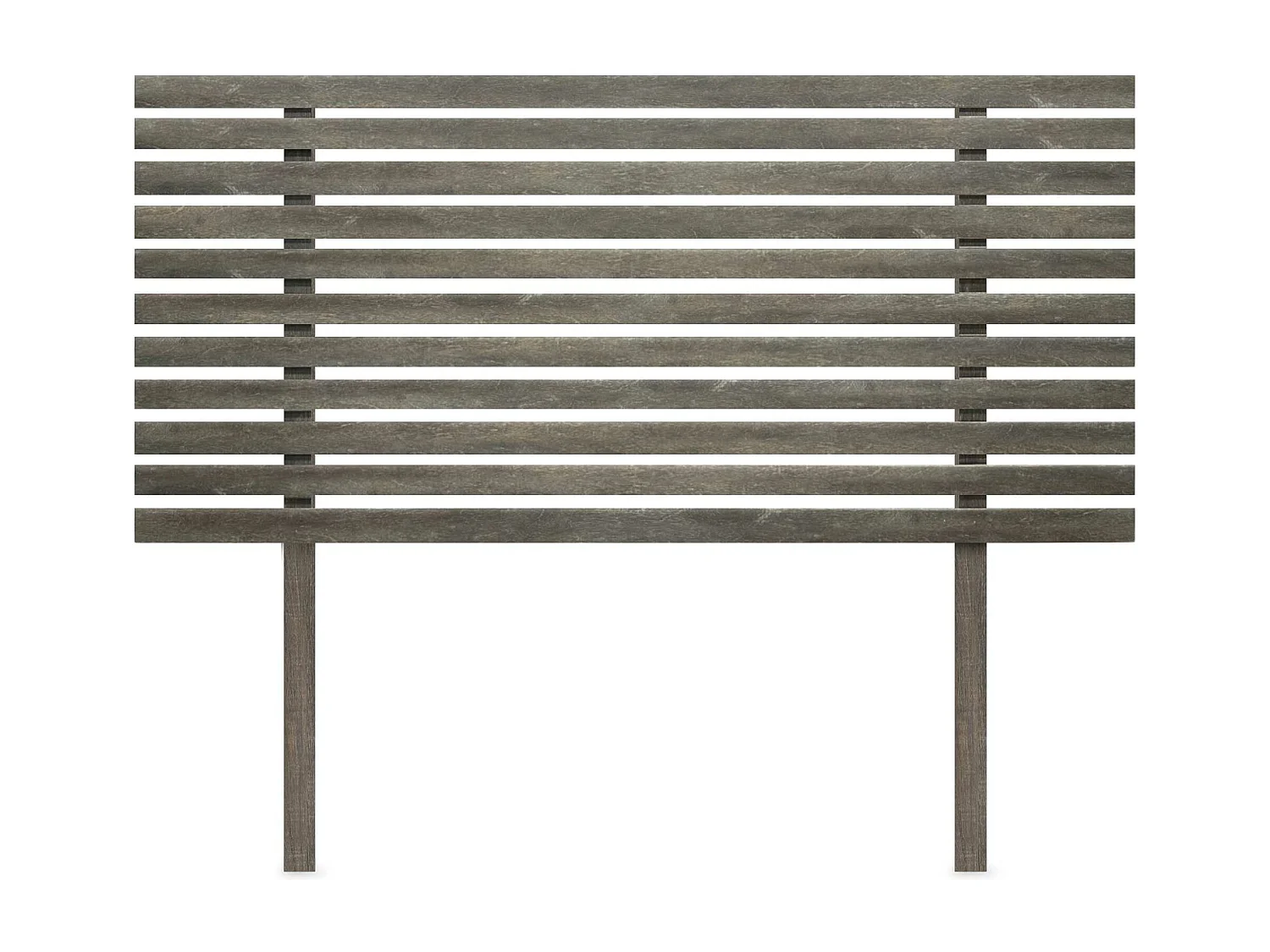 DHOME Kopfteil aus recyceltem Holz Dm im japanischen Stil mit Beinen 80 x 115 cm, Betten 80 – Amazonas-Eiche