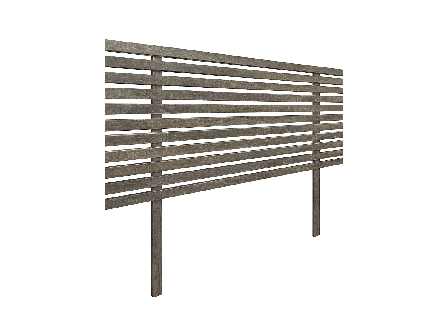 DHOME Tête de Lit Bois Recyclé Dm Style Japonais avec Pieds 80x115cm Lits 80 - Chêne Amazone