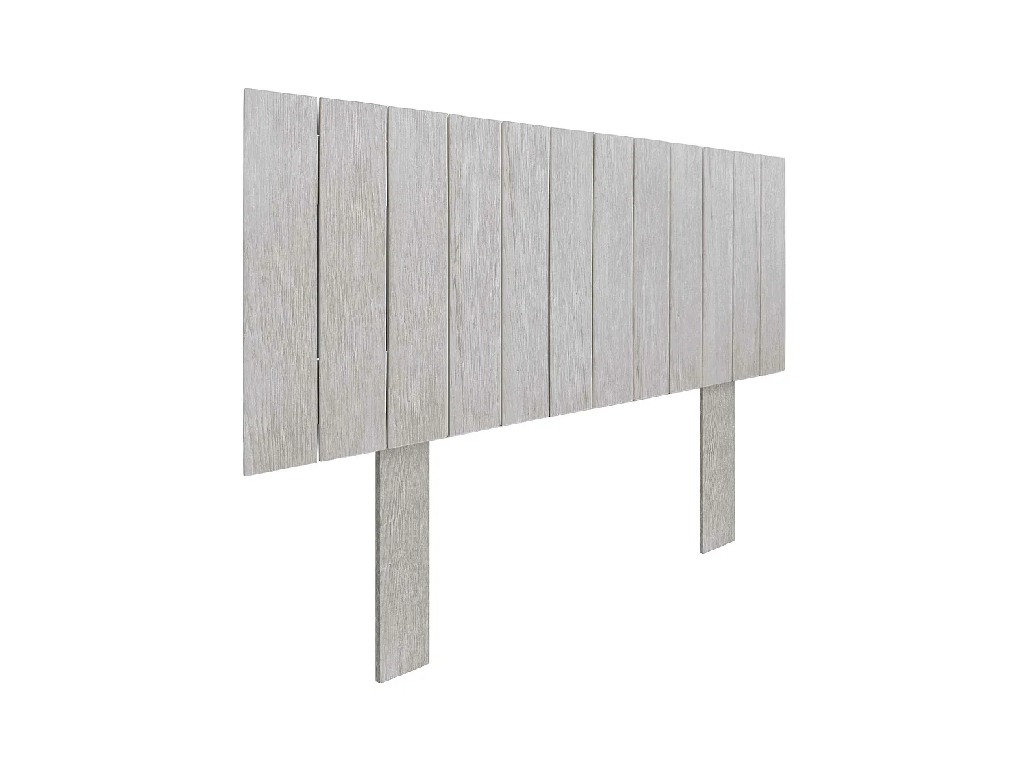 DHOME Tête de Lit Bois Recyclé Dm Style Vertical avec Pieds 90x115cm Lits 90 - Arctique
