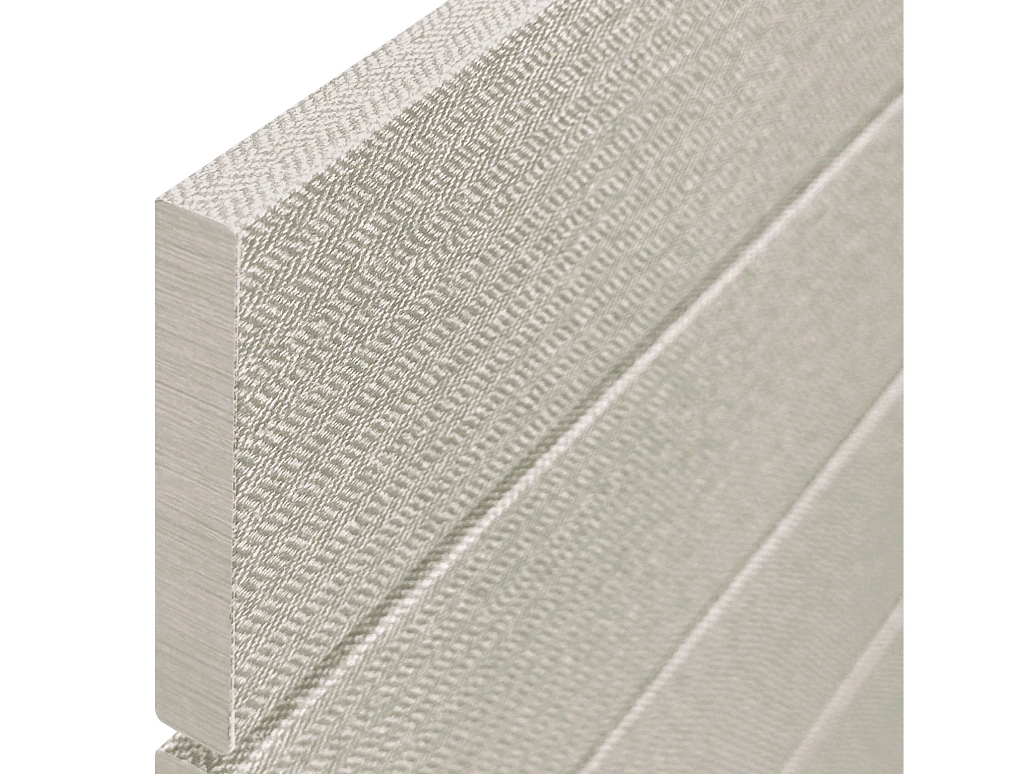 DHOME Cabeceira de Madeira Reciclada Dm Estilo Palete Horizontal com Pernas 80x115cm Camas 80 - Picos Bege