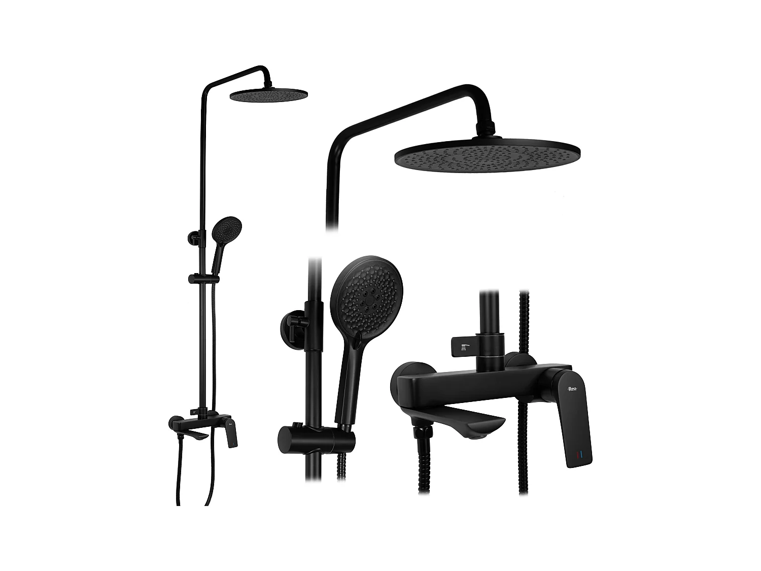 Kit De Douche Rea Avalon Black