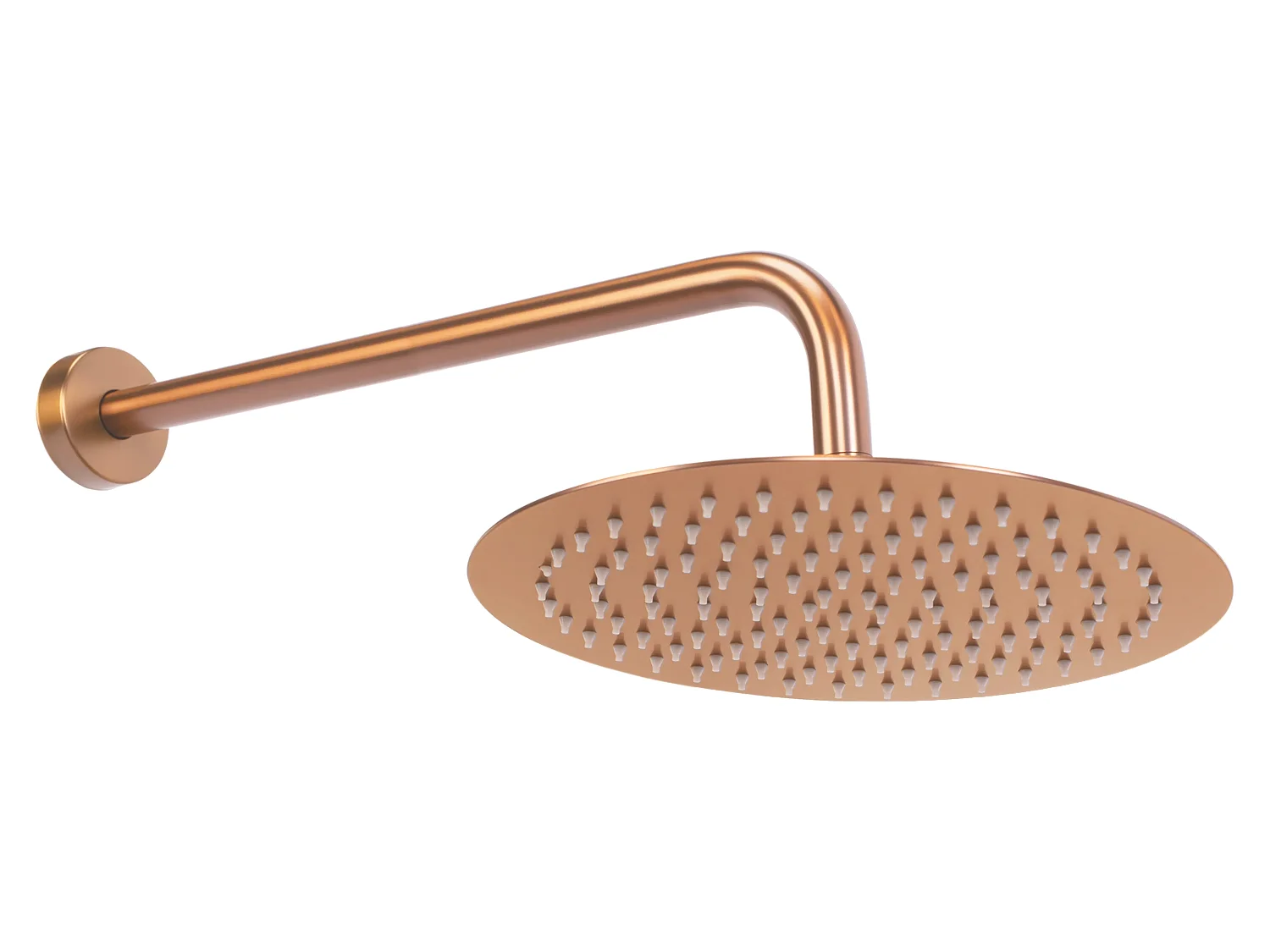 Colonne De Douche-Baignoire Encastrée Rea Lungo Brush Copper