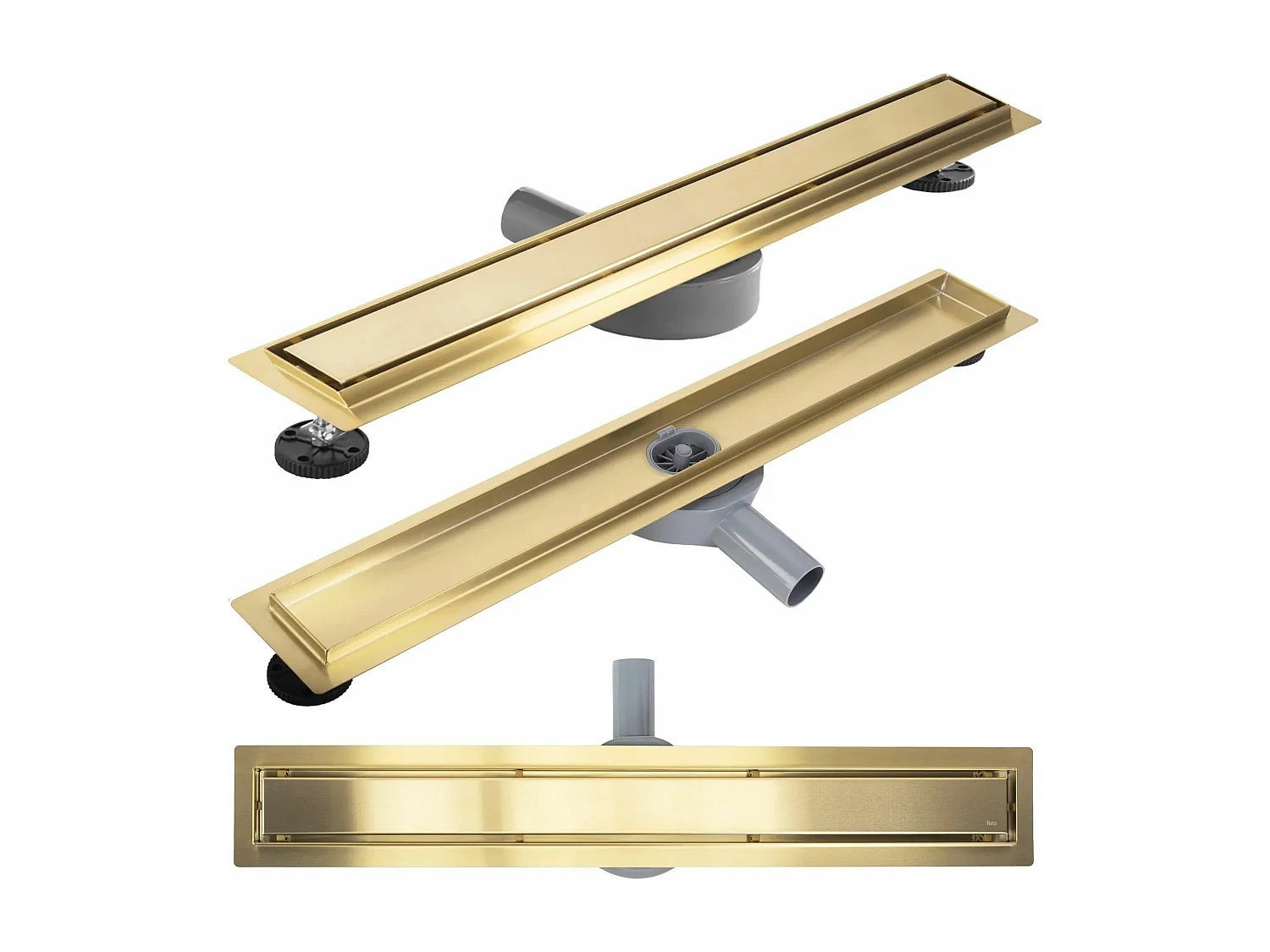 Drain Linéaire Rea Neox Pro 1000 Brush Gold