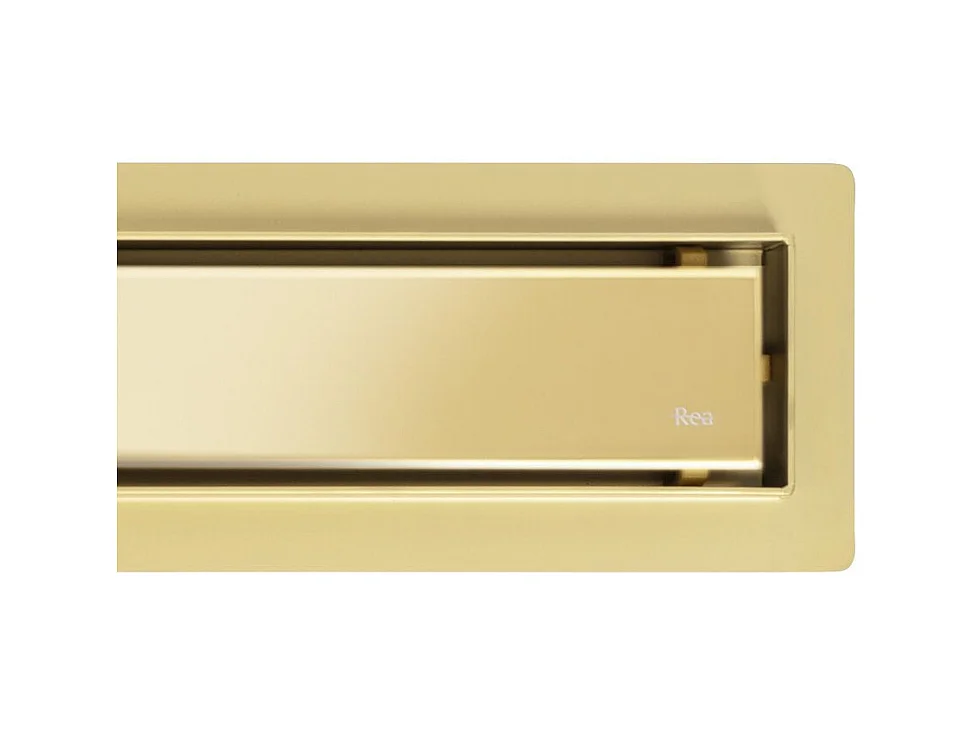 Lineare Ablauf REA Neox Pro 800 Gold aus hochwertigem AISI 304 Edelstahl