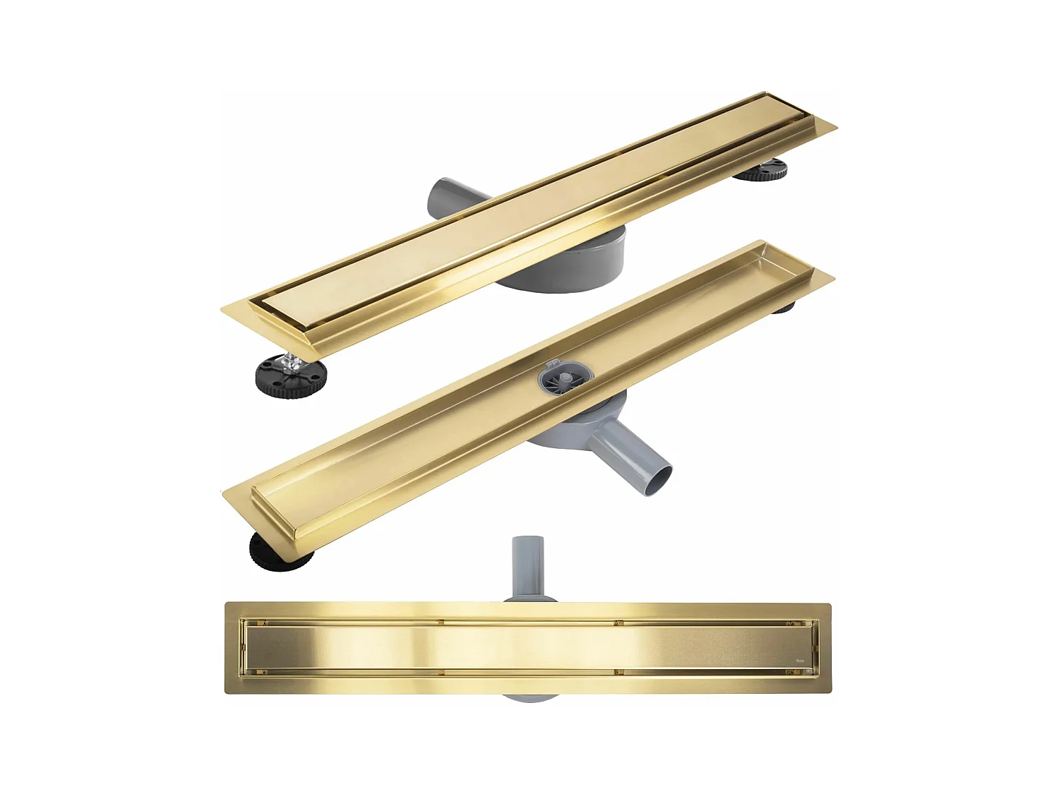 Lineaire Afvoer Rea Neox Pro 900 Brush Gold